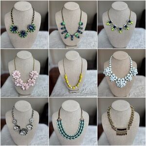 Beautiful Statement Necklace Collection! 9 pieces!